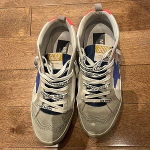 Golden goose mid stars size 8